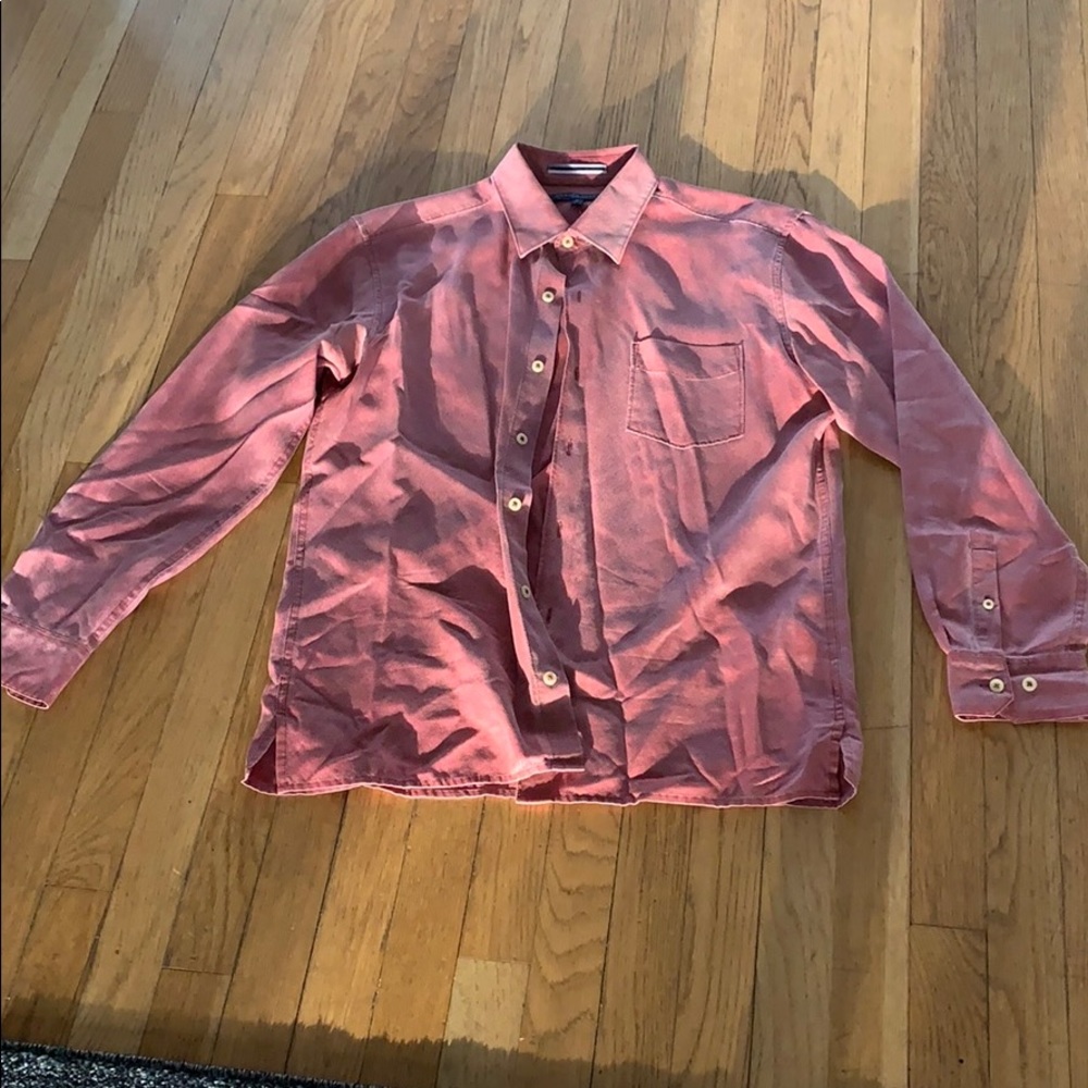 Salmon Button Down Shirt